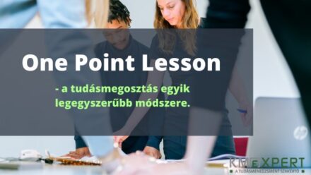 💻 online TM workshop - VIII - One-Point Lesson a gyors tudásmegosztásért