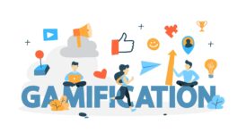 Gamification concept illustration